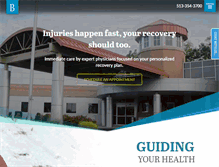 Tablet Screenshot of beaconortho.com